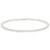 Ожерелье из белого круглого речного жемчуга класса АА+. Жемчужины 6-6,5 мм