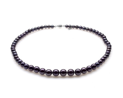 Ожерелье из черного морского жемчуга (Южный Китай). Жемчужины 5-9,5 мм