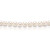 Ожерелье из белого круглого морского жемчуга Акойя (Япония). Жемчужины 7,5-8 мм. Класс АА+