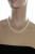 Ожерелье из белого круглого морского жемчуга Акойя (Япония). Жемчужины 7-7,5 мм. Класс АА
