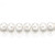 Ожерелье из белого круглого морского жемчуга Акойя (Япония). Жемчужины 9-9,5 мм. Класс ААА