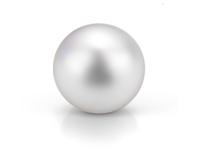 Жемчужина "Эдисон" круглая белая пресноводная 12-12,5 мм. Качество высокое