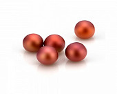 Жемчужина "пуговица" шоколадная пресноводная 10-10,5 мм. Класс высокий