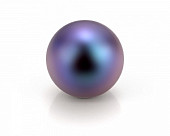 Жемчужина черная идеально круглая 8-8,5 мм. Качество наивысшее