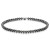 Ожерелье из темно-серебристого морского жемчуга Акойя (Япония). Жемчужины 6,5-7 мм