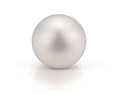 Жемчужина "Эдисон" круглая белая пресноводная 13-13,5 мм. Качество высокое