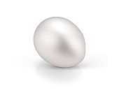 Жемчужина "капля" белая пресноводная 11-12 мм. Качество наивысшее
