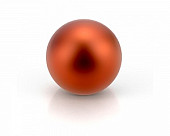 Жемчужина круглая шоколадная пресноводная 8,5-9 мм. Качество наивысшее