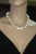 Ожерелье из белого барочного речного жемчуга. Жемчужины 13-16 мм